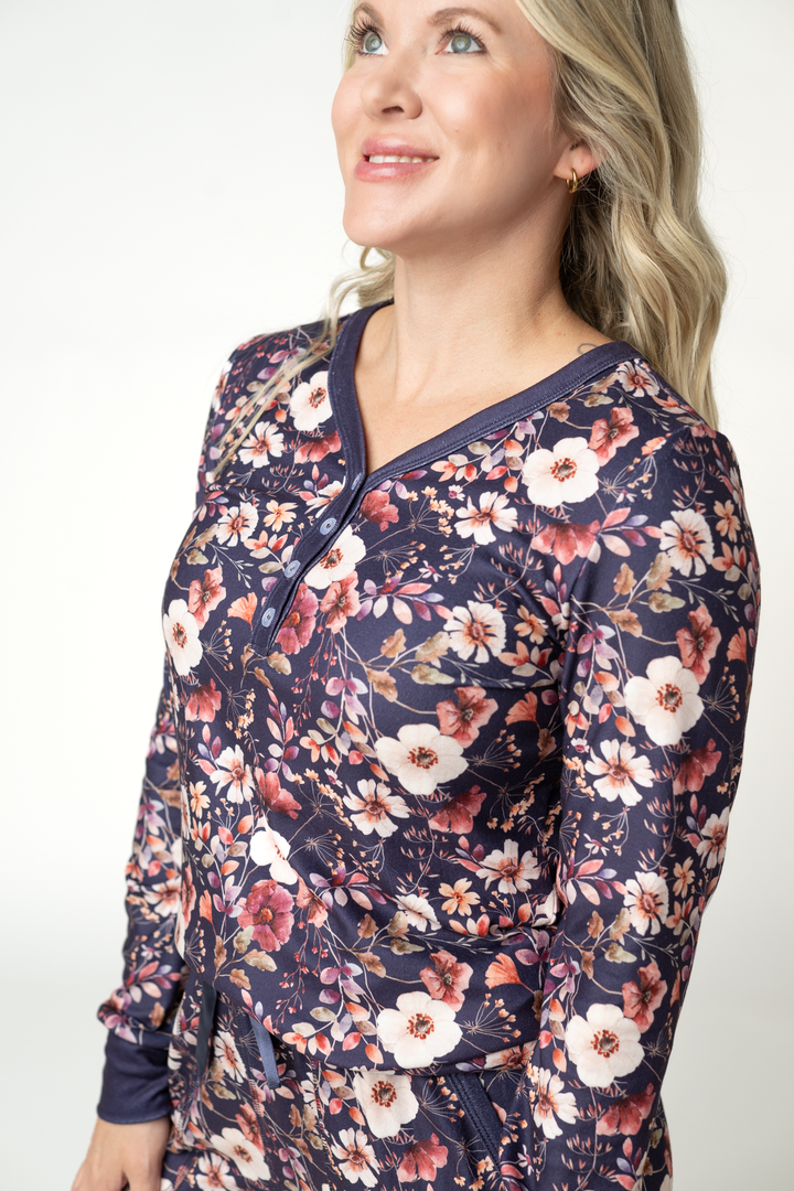 IN STOCK Cozy Pajama Set - Blushwood Floral