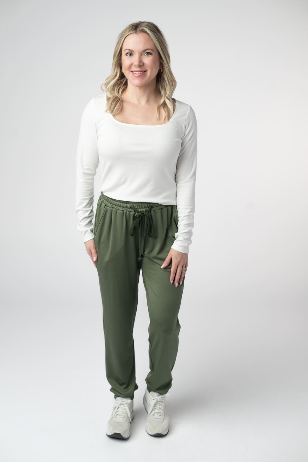 IN STOCK Cloud Joggers - Olive