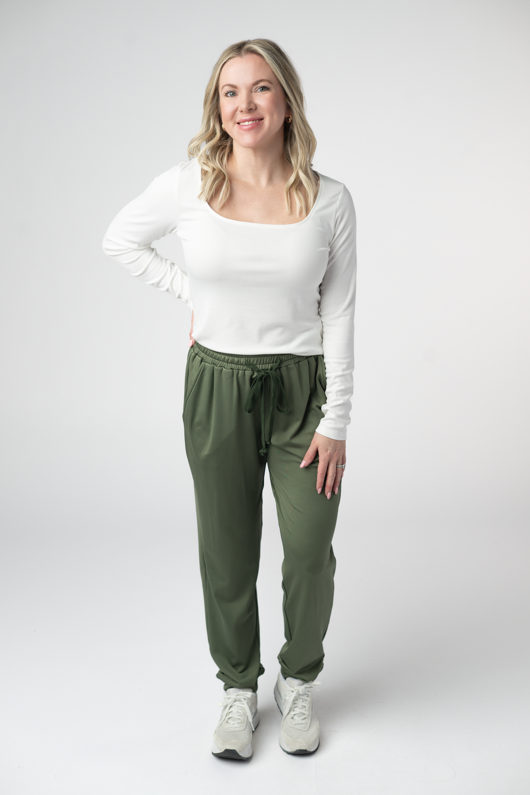 IN STOCK Cloud Joggers - Olive