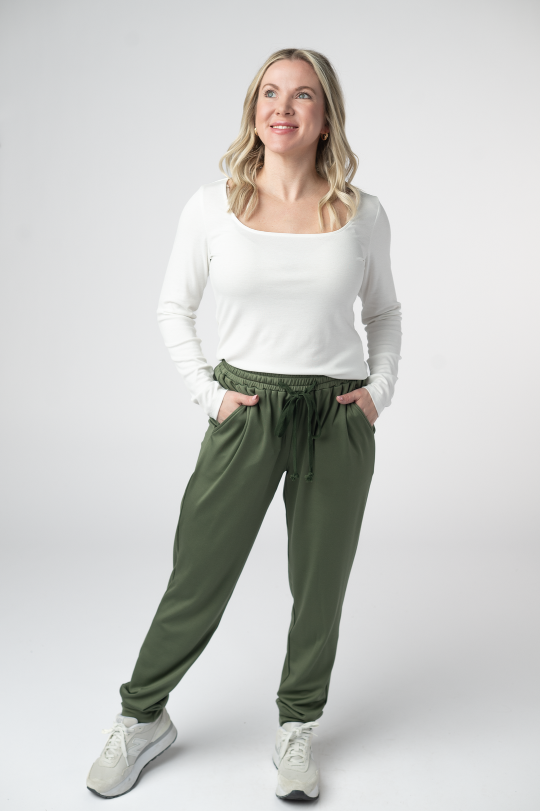 IN STOCK Cloud Joggers - Olive