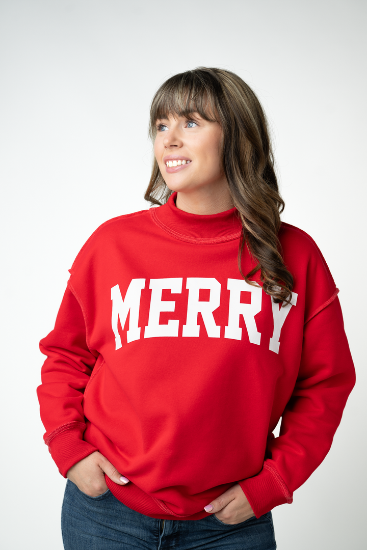 IN STOCK Piper Reversible Sweatshirt - MERRY