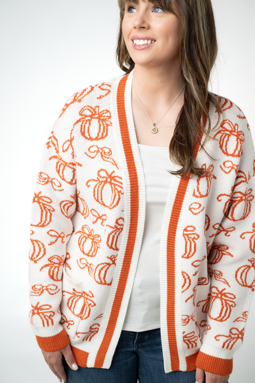 IN STOCK Pumpkins Pocket Cardigan