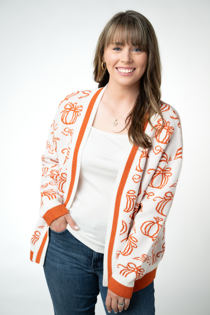 IN STOCK Pumpkins Pocket Cardigan