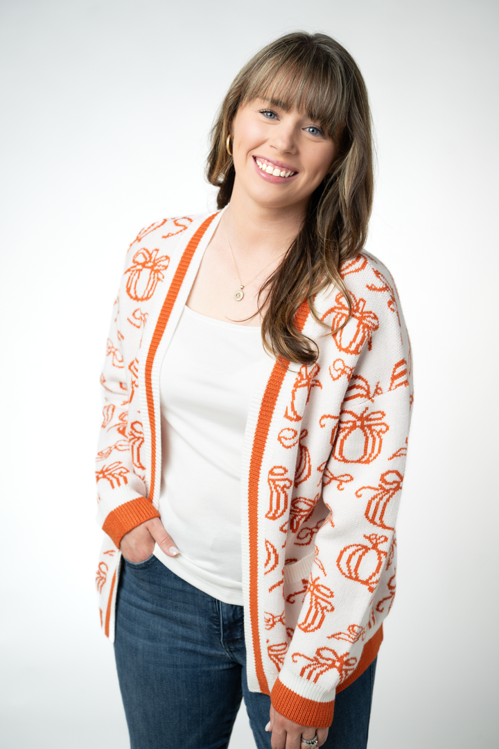 IN STOCK Pumpkins Pocket Cardigan