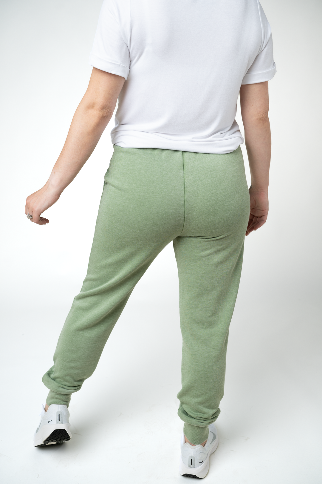 IN STOCK Vintage Wash Joggers - Olive