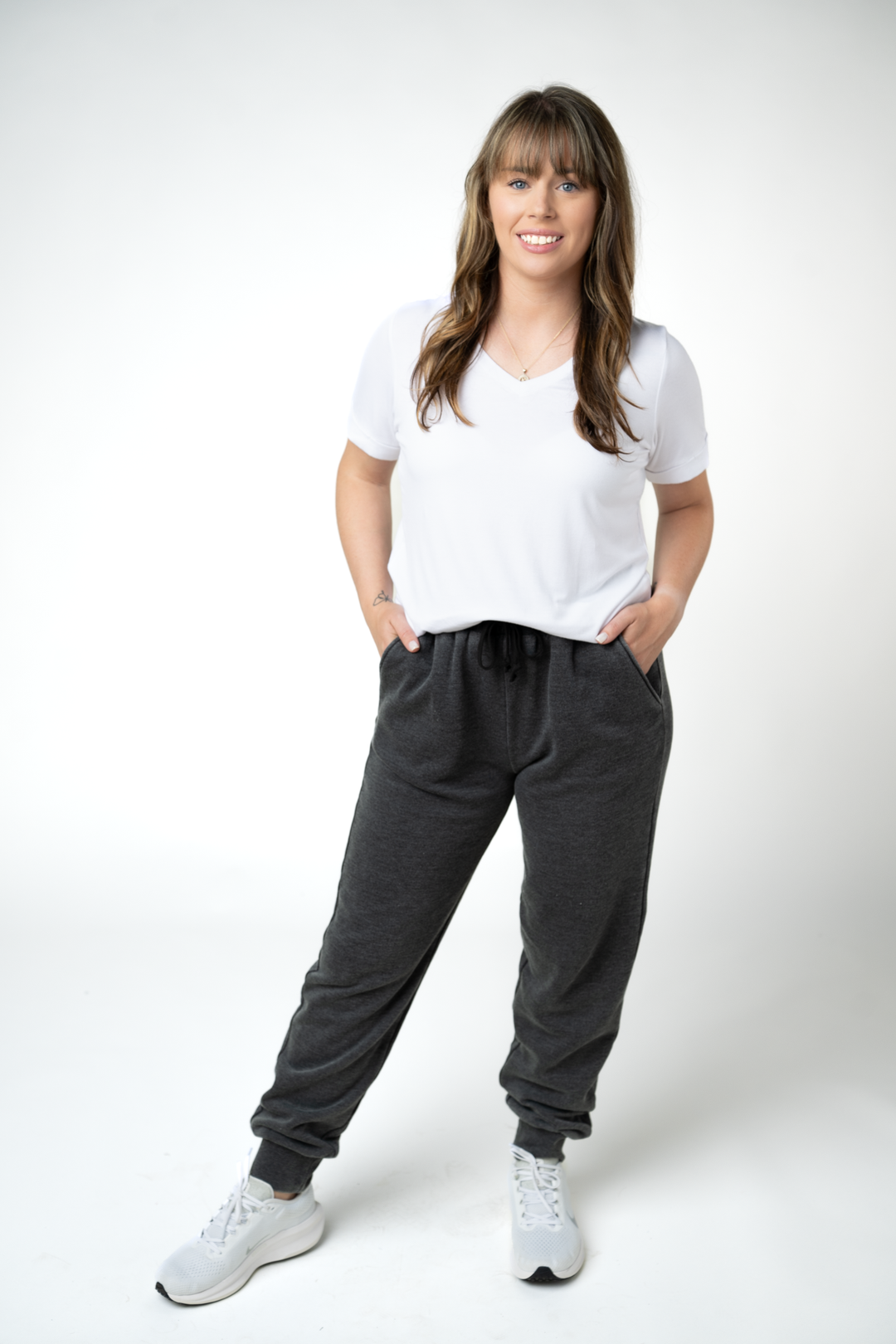 IN STOCK Vintage Wash Joggers - Black