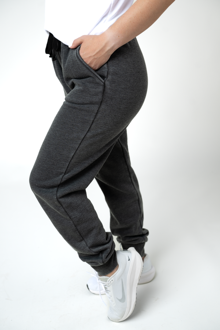 IN STOCK Vintage Wash Joggers - Black