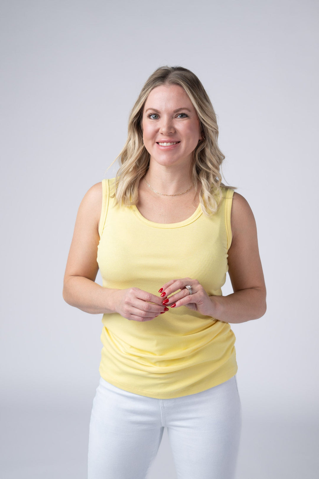 IN STOCK Ava Tank - Yellow