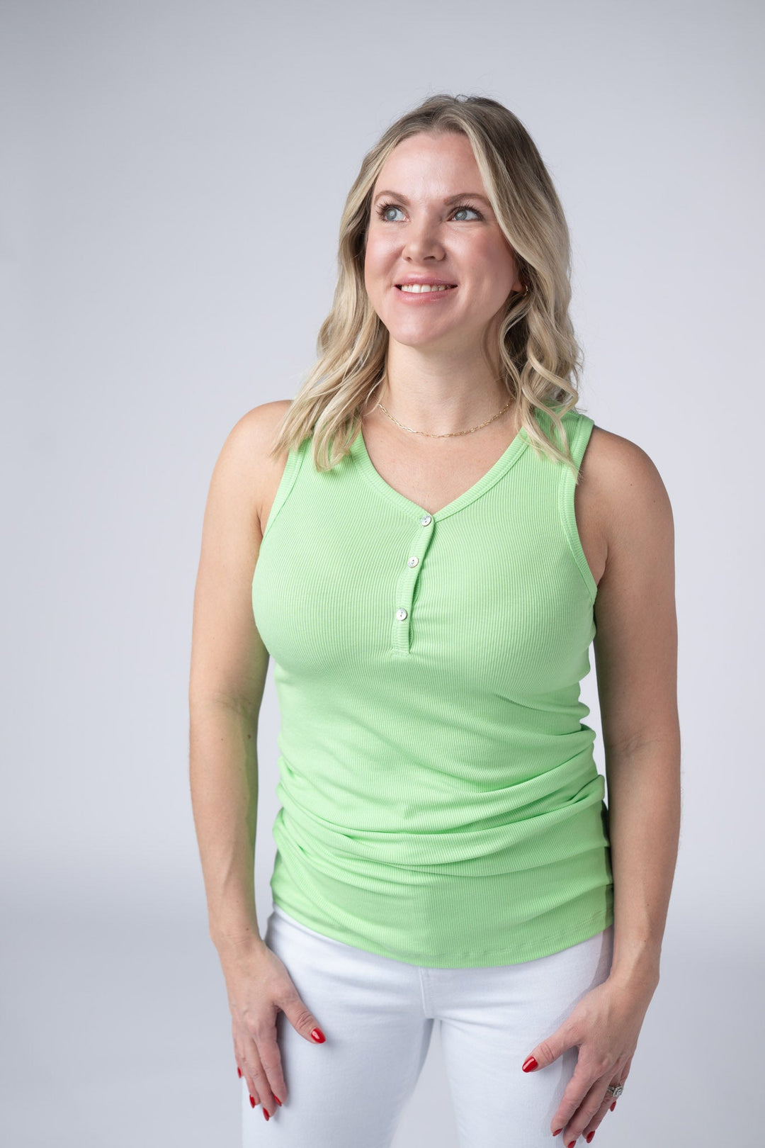 IN STOCK Addison Tank - Lime