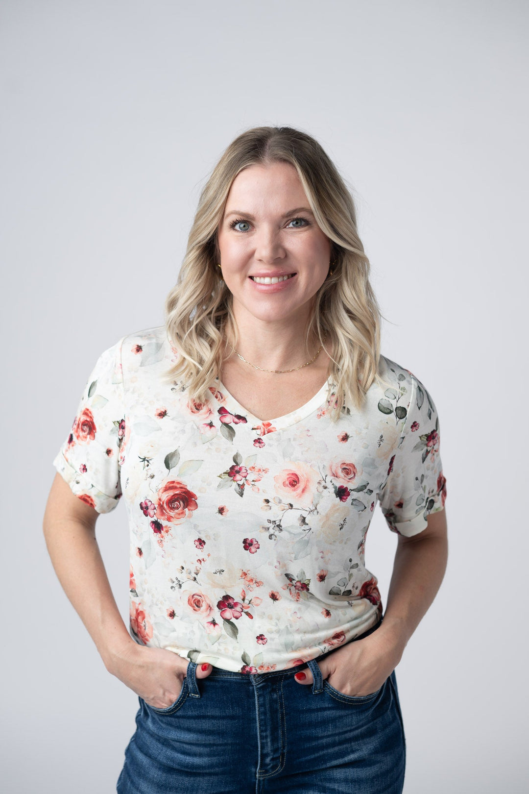 IN STOCK Sophie Tee - Pink Bloom