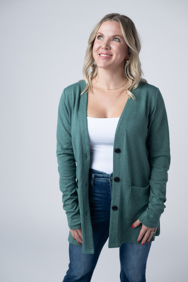 IN STOCK Cori Cardigan - Sage