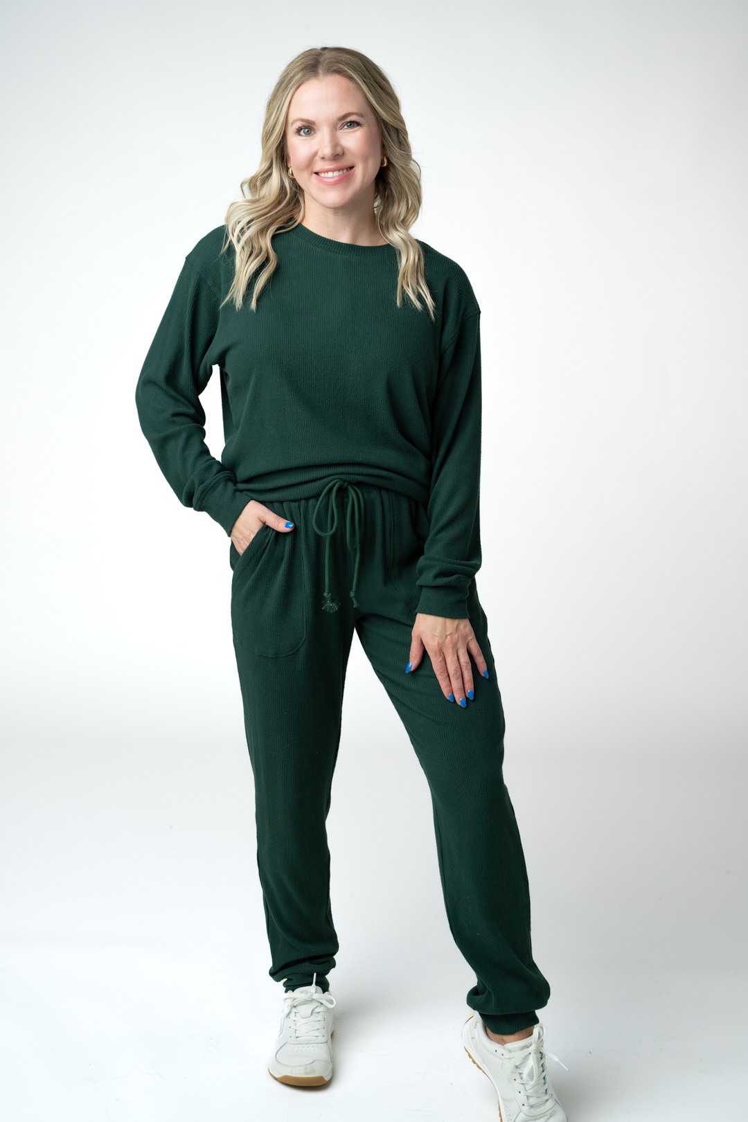 IN STOCK Corrine Joggers - Evergreen