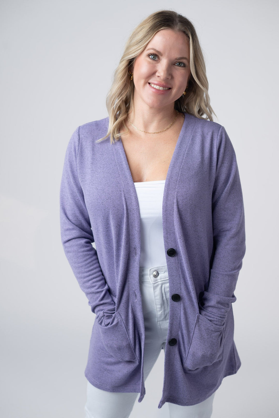IN STOCK Cori Cardigan - Lavender