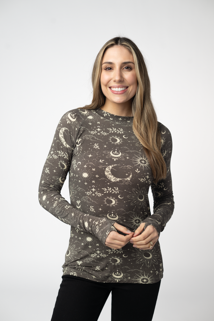 IN STOCK Blair Long Sleeve Top - Celestial Nights