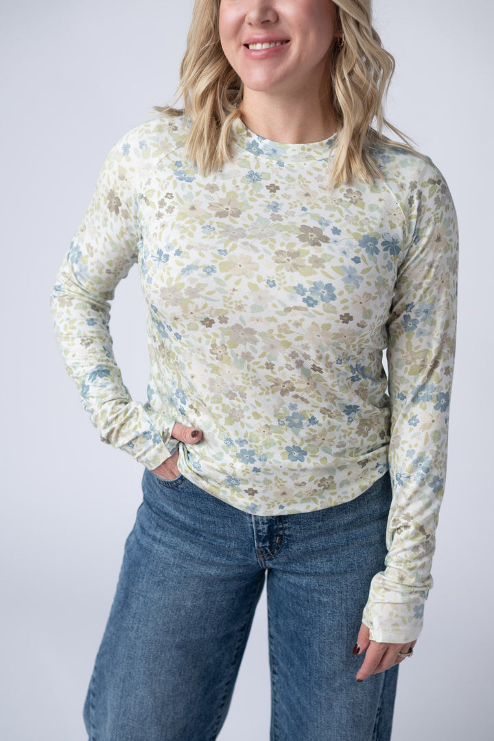 IN STOCK Blair Long Sleeve Top - Spring Meadows