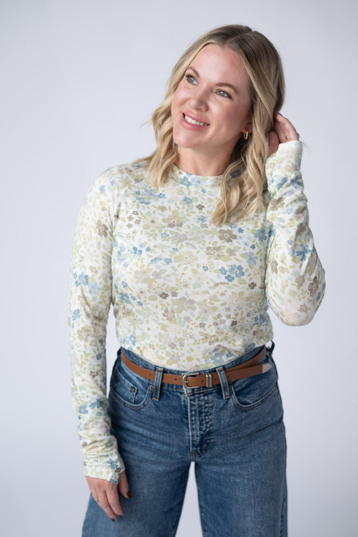 IN STOCK Blair Long Sleeve Top - Spring Meadows