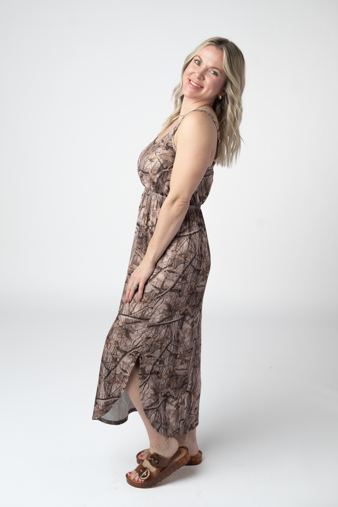 IN STOCK Reagan Dress - Camo FINAL SALE