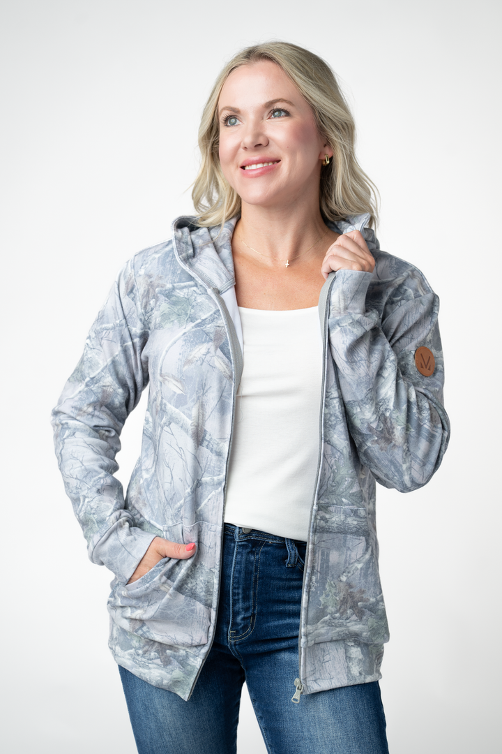 IN STOCK Fullzip Hoodie - Camo