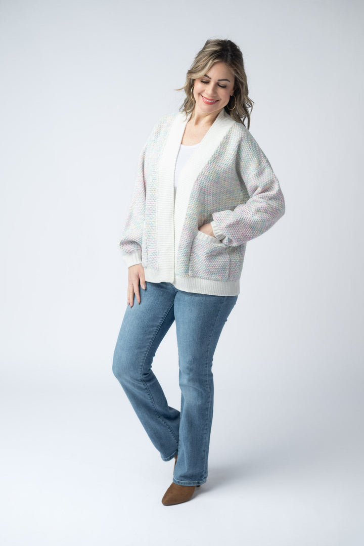 IN STOCK Kinsley Cardigan - Bright Pastel Mix