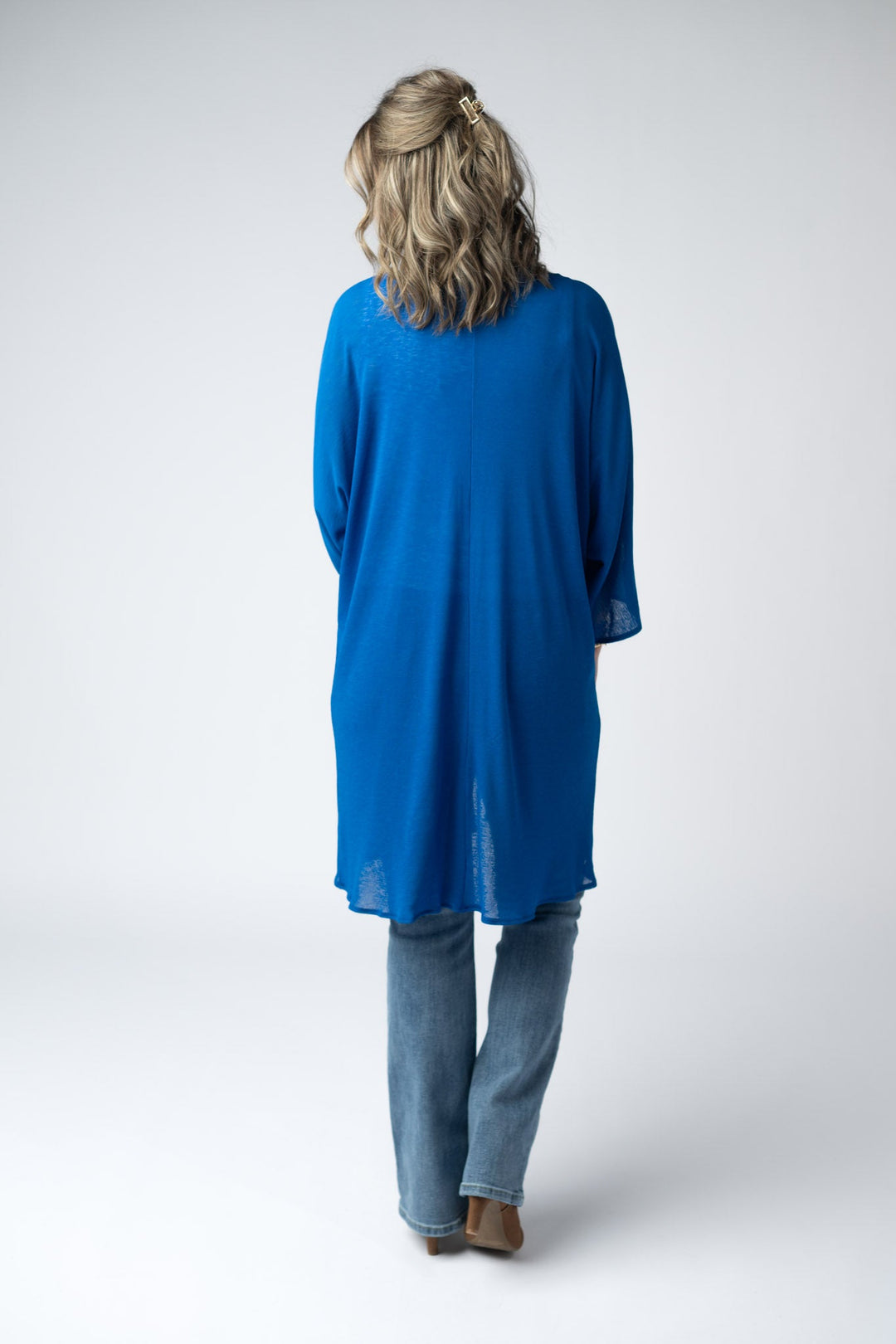 IN STOCK Ellie Cover-Up Kimono - Blue FINAL SALE