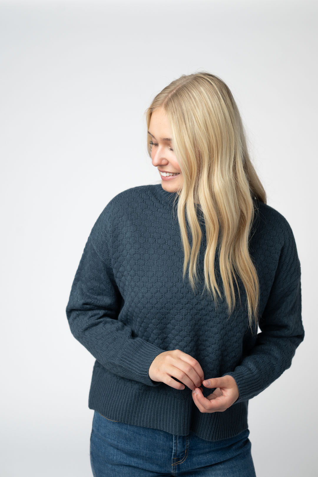 IN STOCK Gianna Pullover Sweater - Teal
