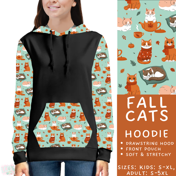 Batch #403 - Hello Fall 2 - Closes 8/28 - ETA mid October - Fall Cats Hoodie