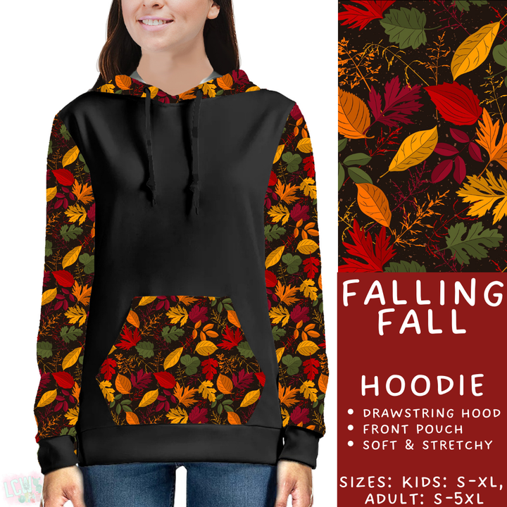 Batch #403 - Hello Fall 2 - Closes 8/28 - ETA mid October - Falling Fall Hoodie