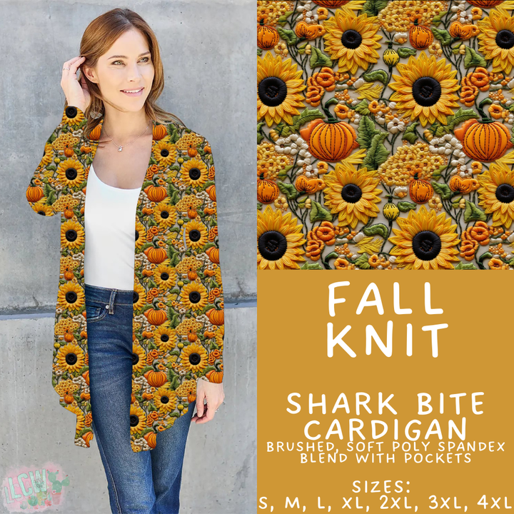 Batch #407 - Fall Fun 2 - Closes 9/4 - ETA mid/late October - Fall Knit Cardigan