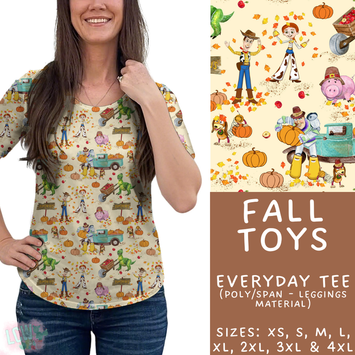 Batch #404 - Magical Fall 2 - Closes 8/29 - ETA mid/late October - Fall Toys Everyday Tee