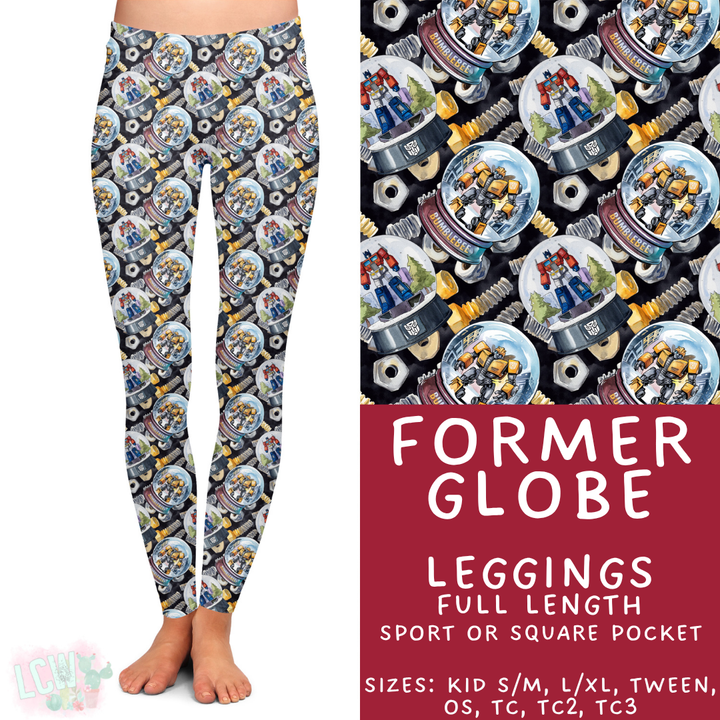 Batch #432 - Winter Globes - Closes 10/17 - ETA early December - Former Globe Full Length Leggings