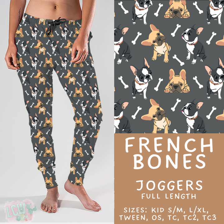 Batch #443 - September Request Run - Closes 11/6 - ETA mid/late Dec - French Bones Joggers