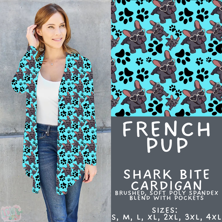 Batch #443 - September Request Run - Closes 11/6 - ETA mid/late Dec - French Pup Cardigan