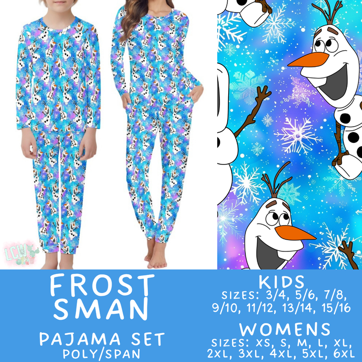 Batch #430 - Magical Christmas Family Pajamas - Closes 10/15 -  ETA late Nov - Frost SMan Women's & Kid's Pajama Set