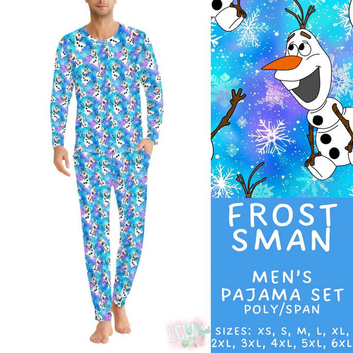 Batch #430 - Magical Christmas Family Pajamas - Closes 10/15 - ETA late Nov - Frost SMan Men's Pajama Set