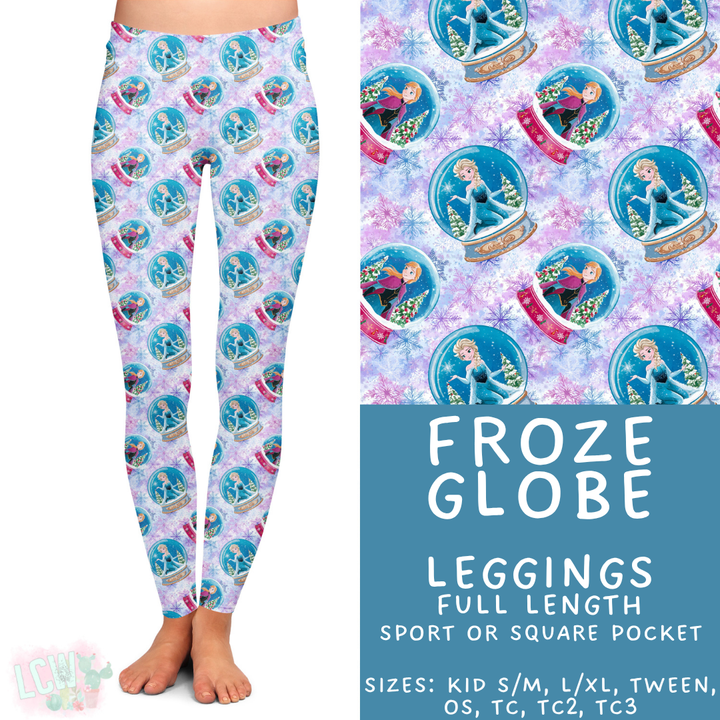 Batch #432 - Winter Globes - Closes 10/17 - ETA early December - Froze Globe Full Length Leggings