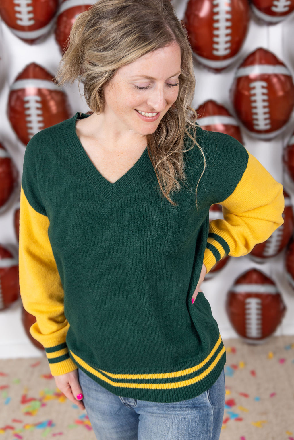 IN STOCK GameDay Sweater - Green Bay