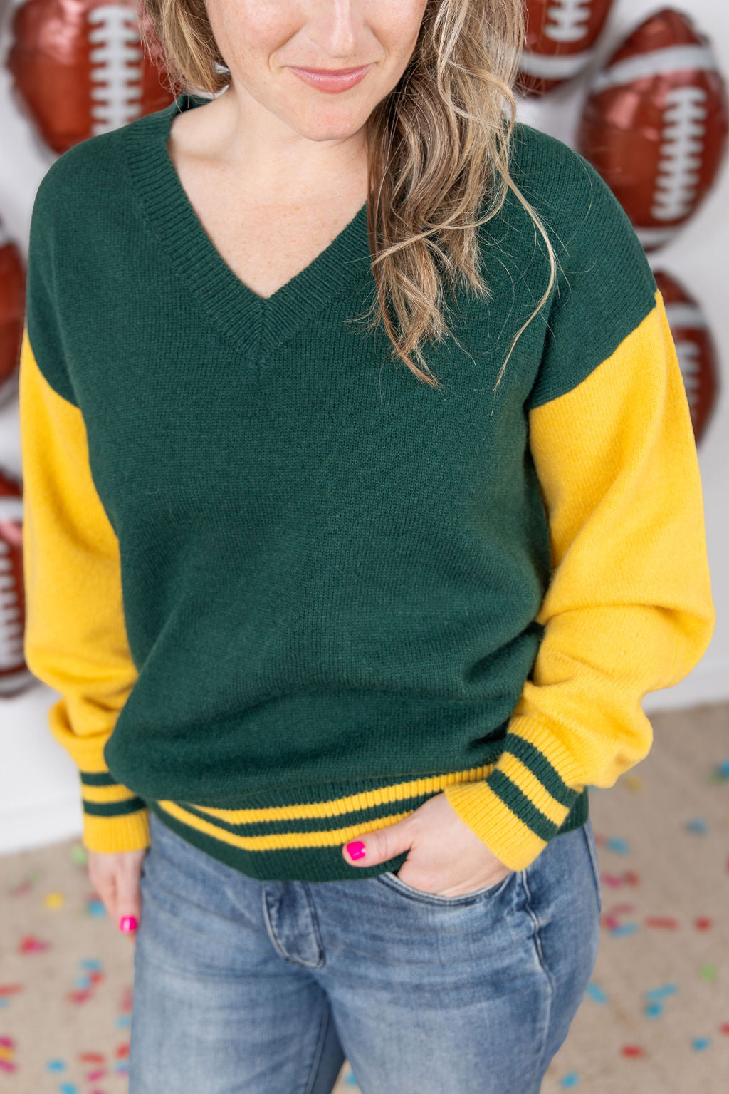 IN STOCK GameDay Sweater - Green Bay