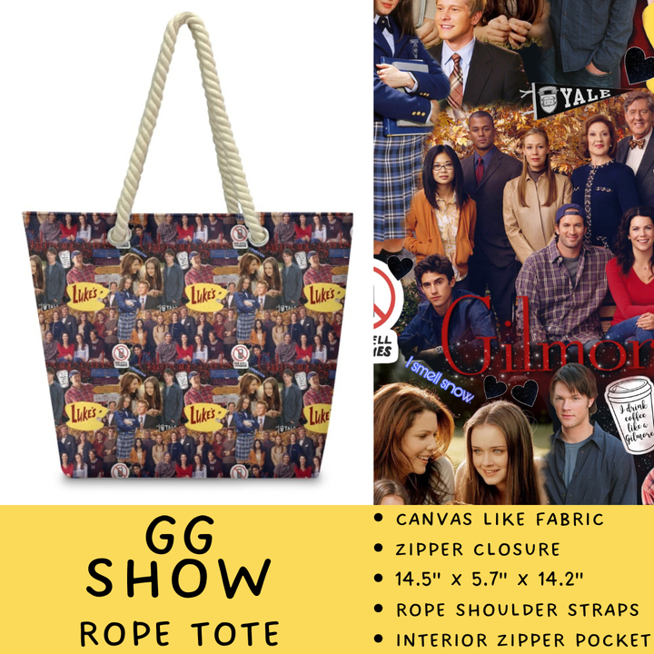 Batch #447 - The Rope Tote - Closes 11/13 - ETA late Dec - GG Show Rope Tote