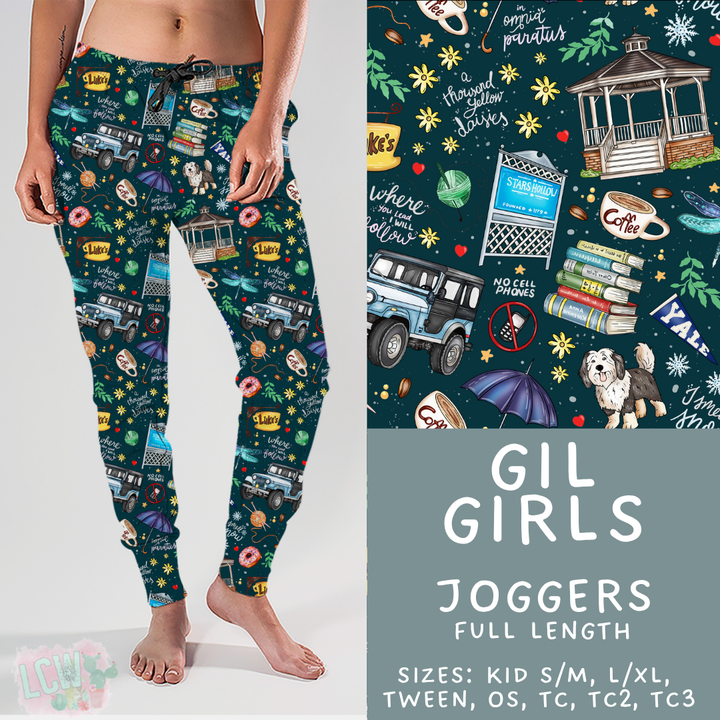 Batch #443 - September Request Run - Closes 11/6 - ETA mid/late Dec - Gil Girls Joggers