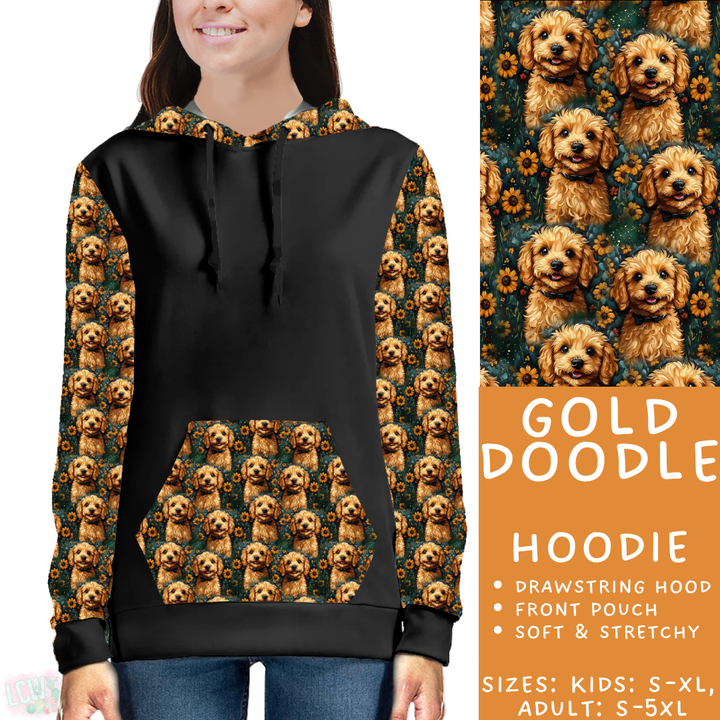 Batch #443 - September Request Run - Closes 11/6 - ETA mid/late Dec - Gold Doodle Hoodie