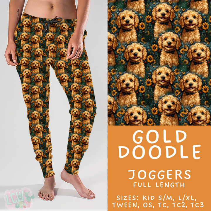 Batch #443 - September Request Run - Closes 11/6 - ETA mid/late Dec - Gold Doodle Joggers