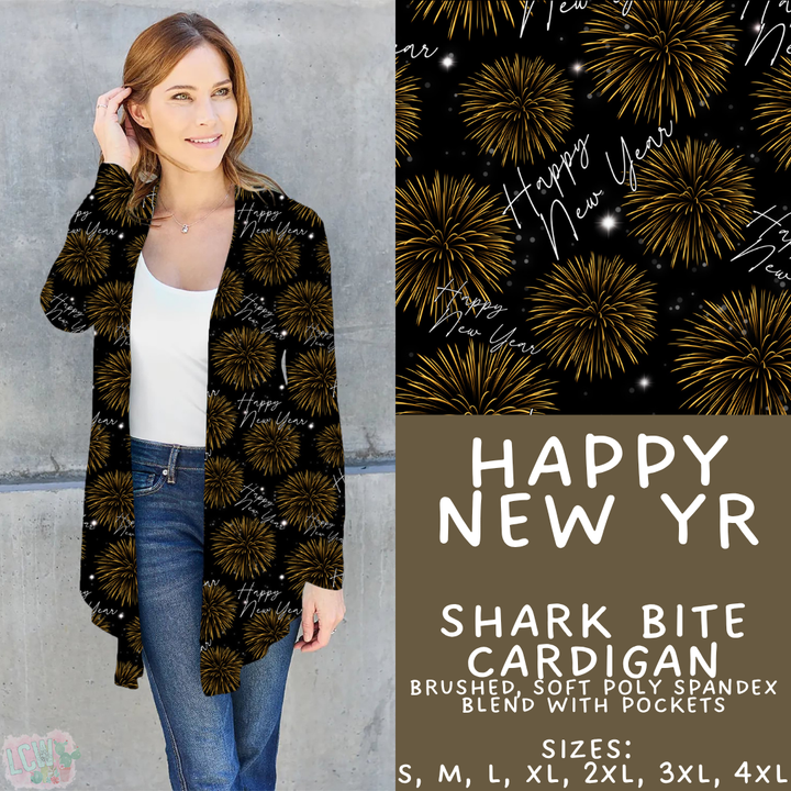 Batch #446 - New Year's Eve 2 - Closes 11/5 - ETA mid Dec - Happy New Yr Cardigan