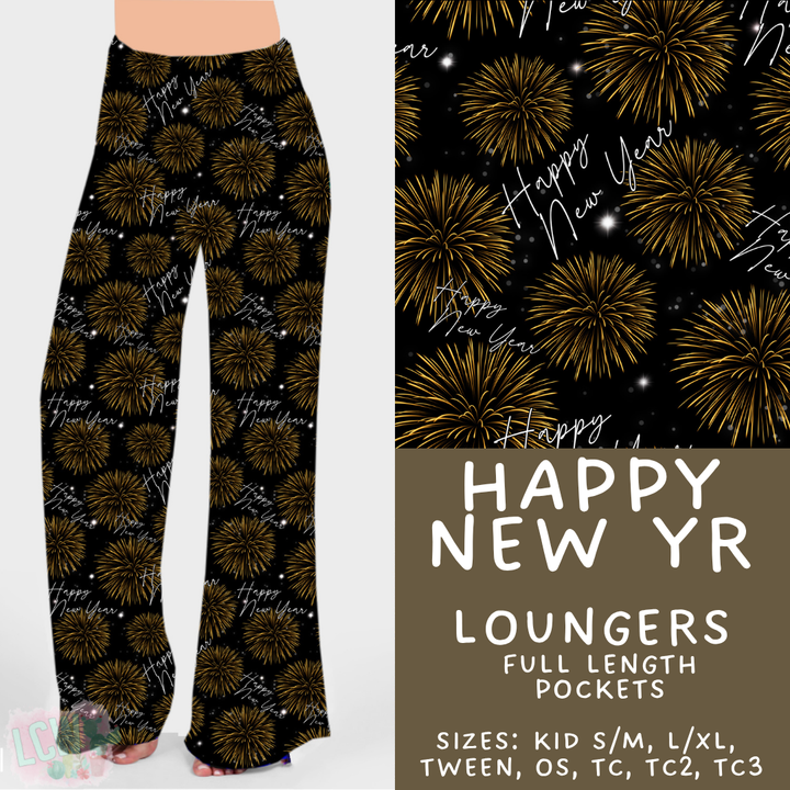 Batch #446 - New Year's Eve 2 - Closes 11/5 - ETA mid Dec - Happy New Yr Loungers