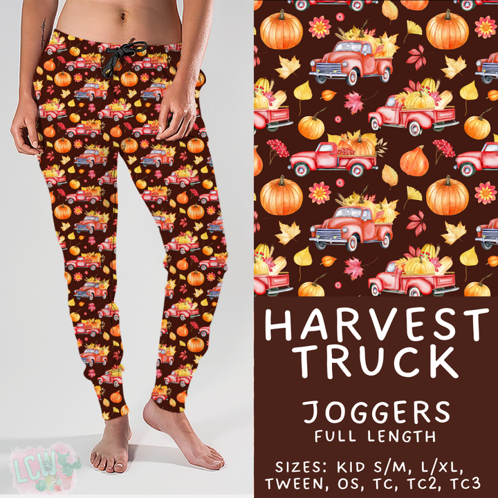 Batch #407 - Fall Fun 2 - Closes 9/4 - ETA mid/late October - Harvest Truck Joggers