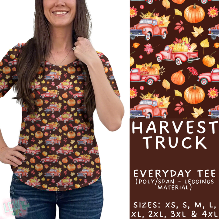 Batch #407 - Fall Fun 2 - Closes 9/4 - ETA mid/late October - Harvest Truck Everyday Tee