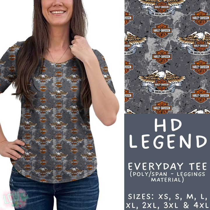 Batch #408 - Fun Run 14 - Closes 9/5 - ETA mid/late October - HD Legends Everyday Tee