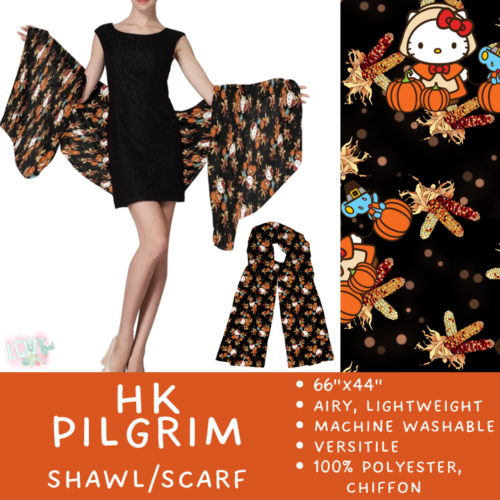 Batch #415 - The Scarf/Shawl Collection - Closes 9/18 - ETA early Nov - HK Pilgrim Scarf/Shawl