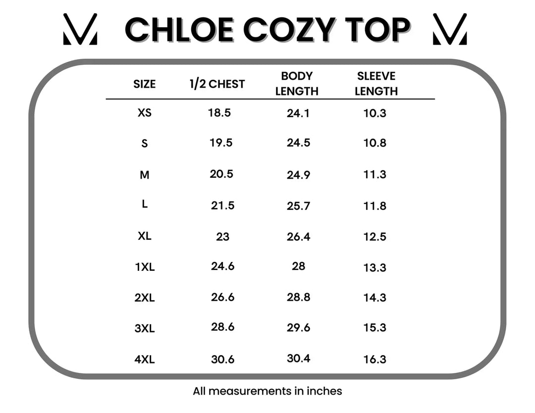 IN STOCK Chloe Cozy Top - Brown