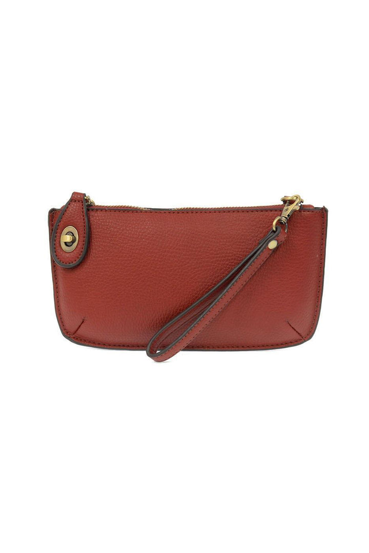 Mini Crossbody Wristlet Clutch - New Garnet