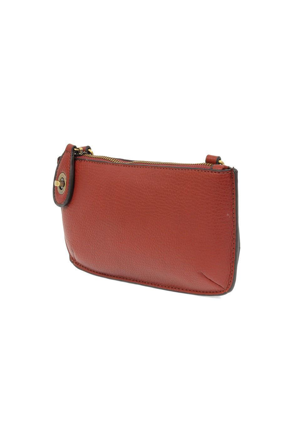 Mini Crossbody Wristlet Clutch - New Garnet